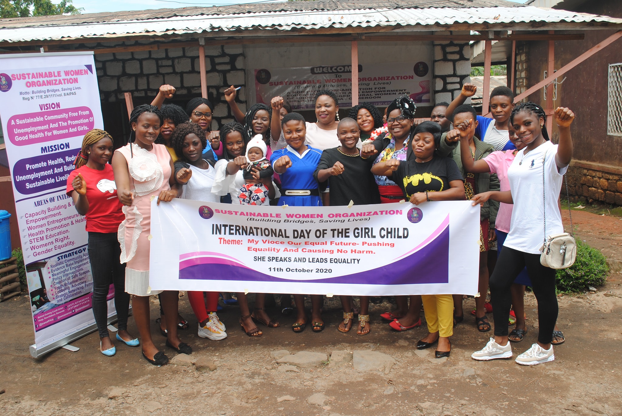 BeLA celebrated the 2020 International Day of the Girl Child with young girls